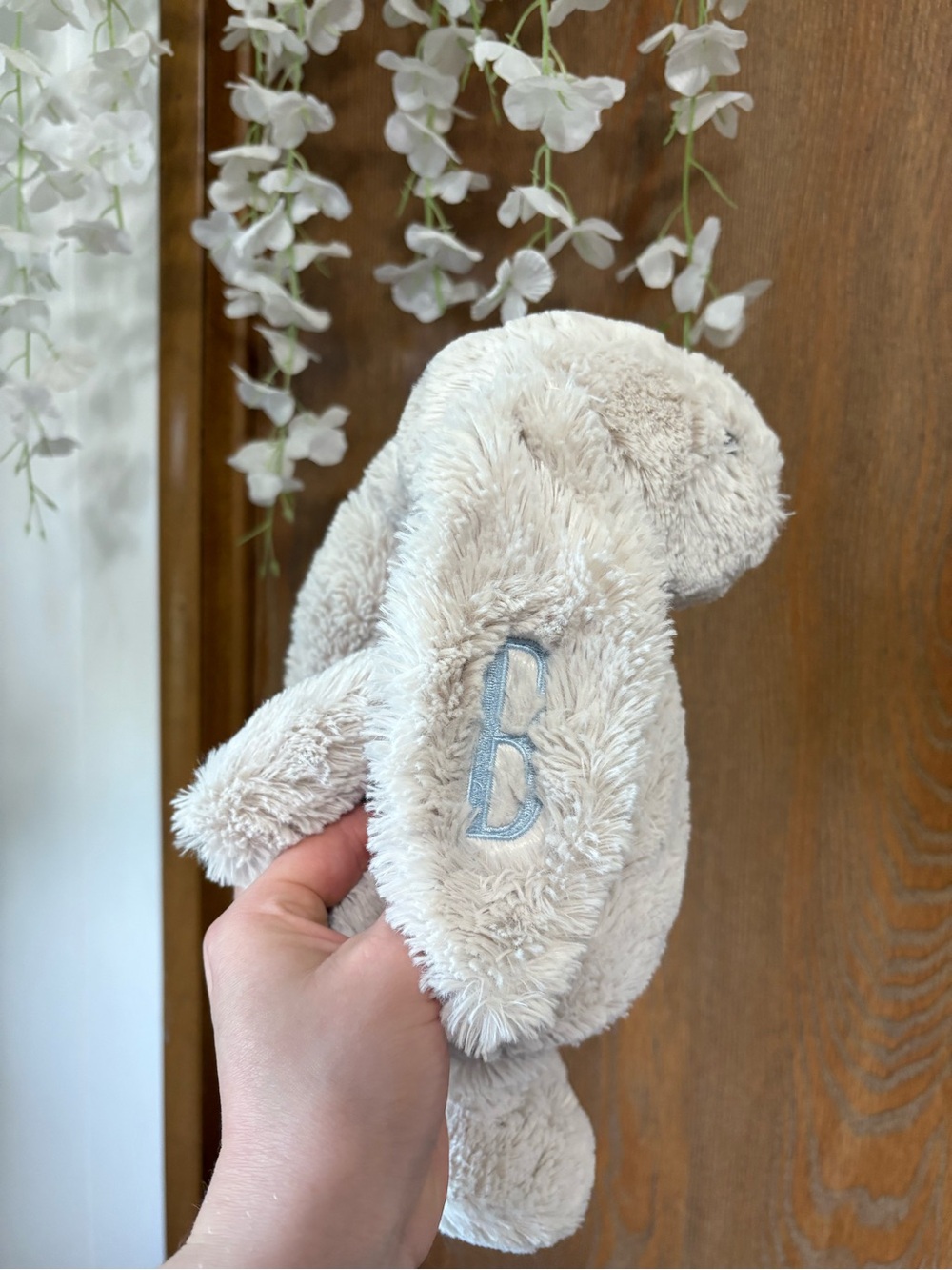 Jellycat Bashful Soft Cream Floppy-Eared Bunny Plush - Picture 2 of 4